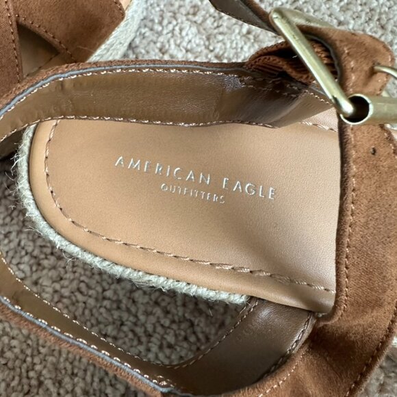 American Eagle Outfitters Tan Espadrille Sandals - Picture 7 of 9